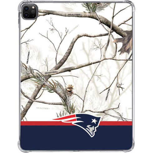 NFL Realtree Camo New England Patriots iPad Pro 11in (2024) Clear Case