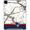 NFL Realtree Camo New England Patriots iPad Pro 12.9in (2020) Clear Case