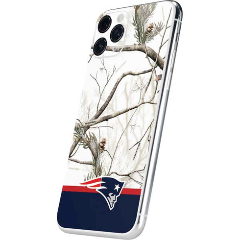 NFL Realtree Camo New England Patriots iPhone 11 Pro Skin