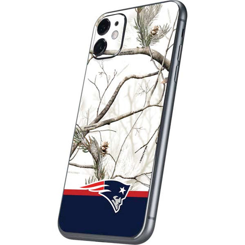 NFL Realtree Camo New England Patriots iPhone 11 Skin