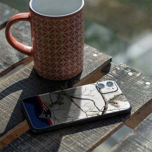 NFL Realtree Camo New England Patriots iPhone 11 Skin