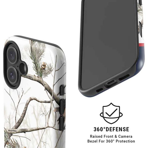 NFL Realtree Camo New England Patriots iPhone 16 Plus Magsafe Impact Case