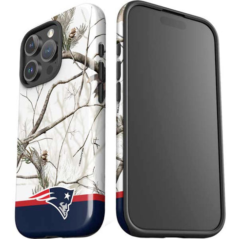 NFL Realtree Camo New England Patriots iPhone 16 Pro Impact Case
