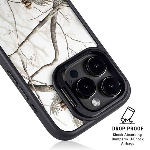 NFL Realtree Camo New England Patriots iPhone 16 Pro Kickstand Case