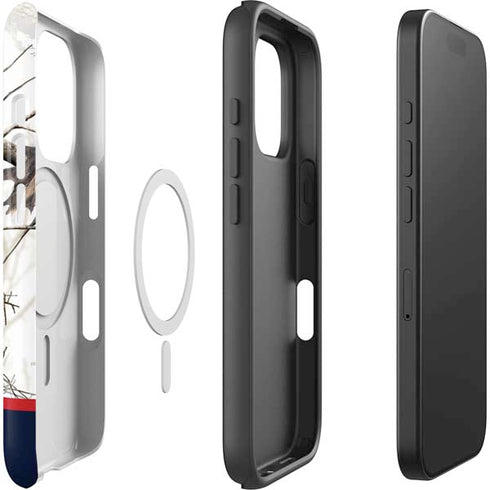 NFL Realtree Camo New England Patriots iPhone 16 Pro Magsafe Impact Case