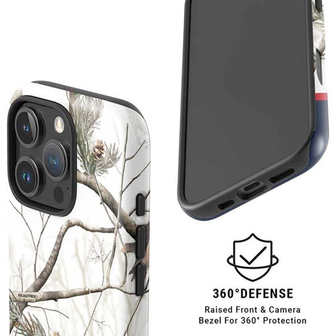 NFL Realtree Camo New England Patriots iPhone 16 Pro Magsafe Impact Case