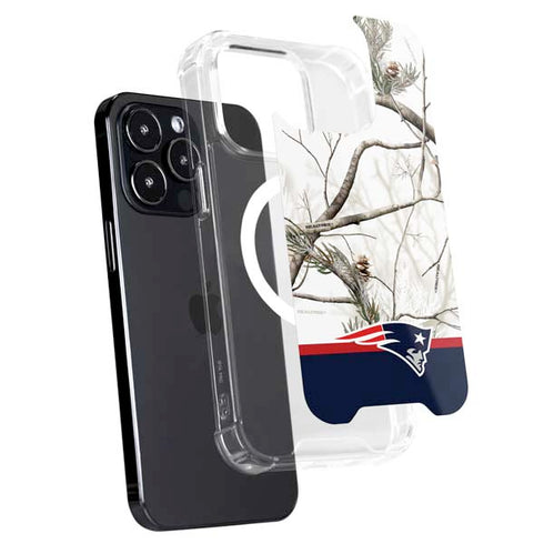 NFL Realtree Camo New England Patriots iPhone 16 Pro Max MagSafe Case
