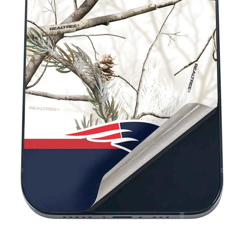 NFL Realtree Camo New England Patriots iPhone 16 Skin