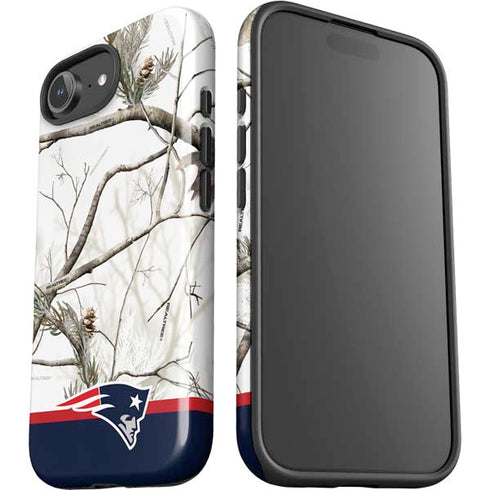 NFL Realtree Camo New England Patriots iPhone 16e Impact Case