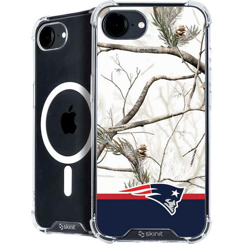 NFL Realtree Camo New England Patriots iPhone 16e MagSafe Case