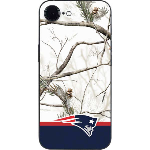 NFL Realtree Camo New England Patriots iPhone 16e Skin