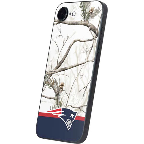 NFL Realtree Camo New England Patriots iPhone 16e Skin