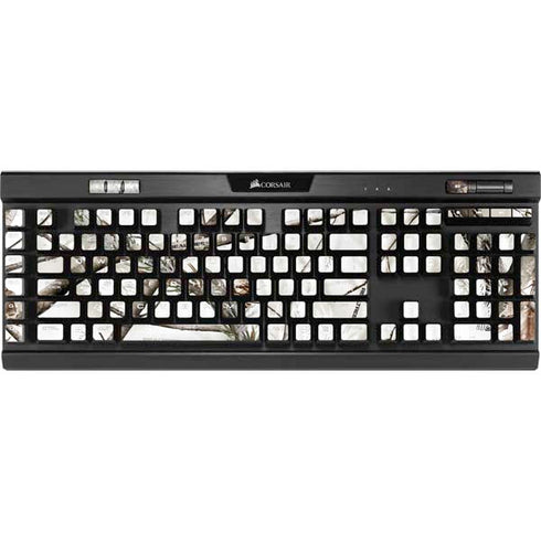 NFL Realtree Camo New England Patriots K95 RGB PLATINUM Mechanical Gaming Keyboard Skin