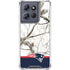 NFL Realtree Camo New England Patriots Moto G 5G (2025) Clear Case
