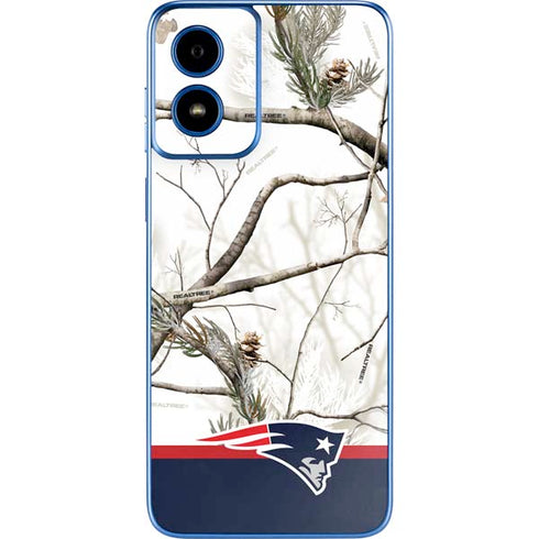 NFL Realtree Camo New England Patriots Moto G Play 4G (2024) Skin