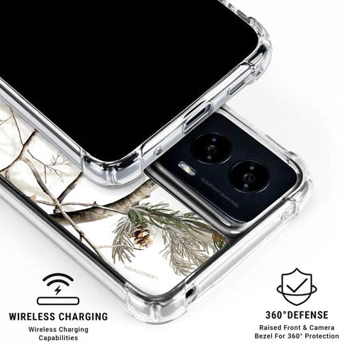 NFL Realtree Camo New England Patriots Moto G Power 5G (2024) Clear Case