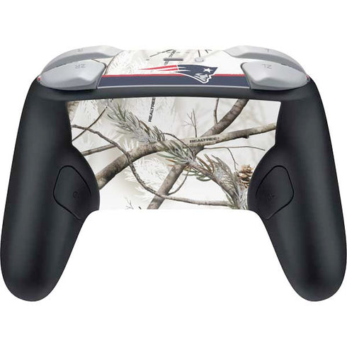 NFL Realtree Camo New England Patriots Nintendo Switch 2 (2025) Pro Controller Skin