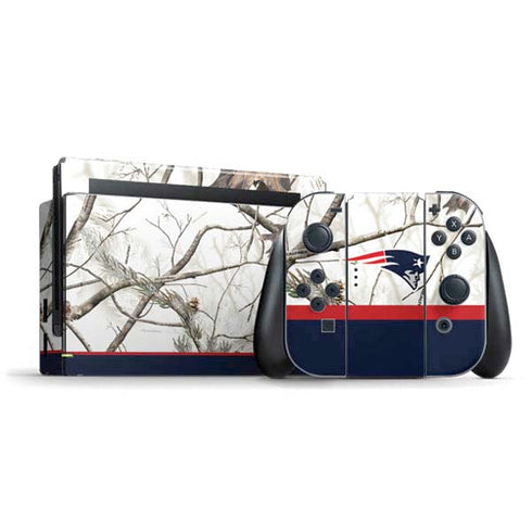 NFL Realtree Camo New England Patriots Nintendo Skins