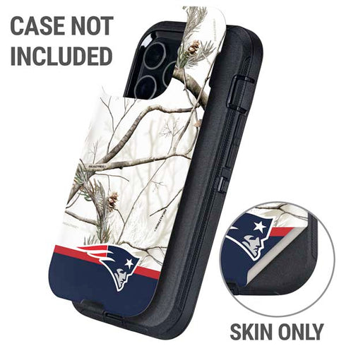 NFL Realtree Camo New England Patriots Otterbox Defender iPhone Skin