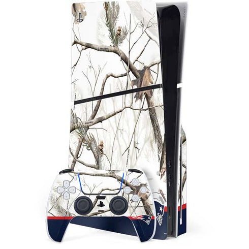 NFL Realtree Camo New England Patriots PlayStation PS5 Skins