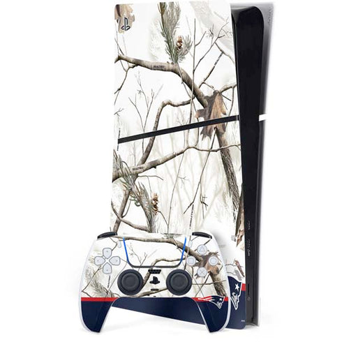 NFL Realtree Camo New England Patriots PlayStation PS5 Skins