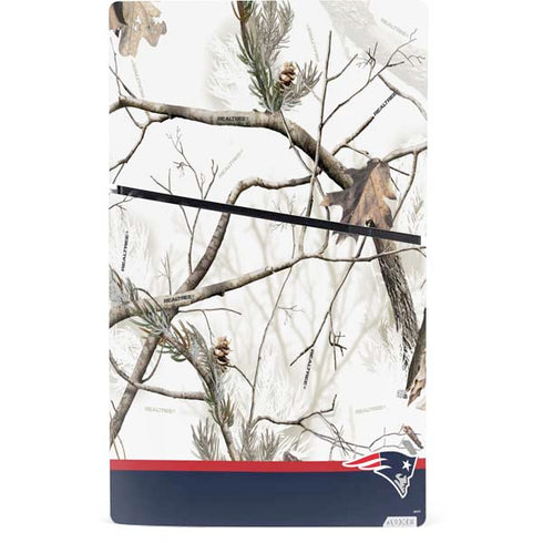 NFL Realtree Camo New England Patriots PS5 Slim Digital Edition Console Skin