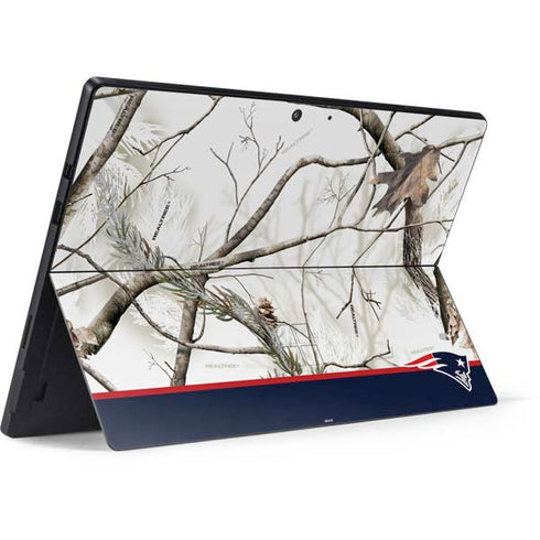 NFL Realtree Camo New England Patriots Surface Pro 7 Skin