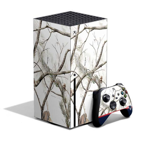 NFL Realtree Camo New England Patriots Xbox Series X Bundle Skin