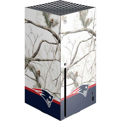 NFL Realtree Camo New England Patriots Xbox Series X Skins