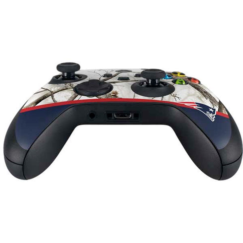 NFL Realtree Camo New England Patriots Xbox Series X Controller Skin