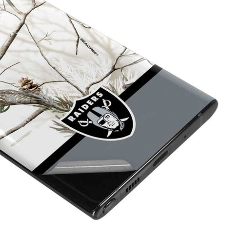 NFL Realtree Camo Las Vegas Raiders Galaxy Note 10 Plus Skin