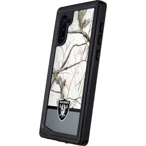 NFL Realtree Camo Las Vegas Raiders Galaxy Note 10 Waterproof Case