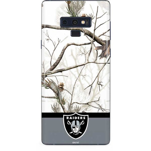 NFL Realtree Camo Las Vegas Raiders Galaxy Note 9 Skin