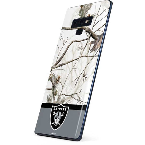NFL Realtree Camo Las Vegas Raiders Galaxy Note 9 Skin