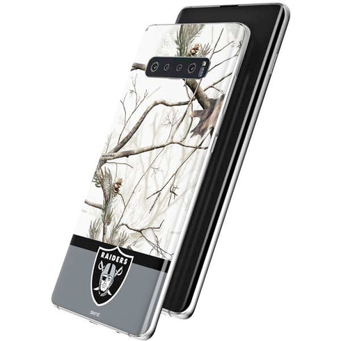 NFL Realtree Camo Las Vegas Raiders Galaxy S10 Plus Skin