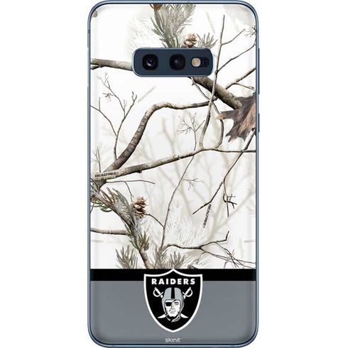 NFL Realtree Camo Las Vegas Raiders Galaxy S10e Skin
