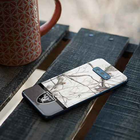 NFL Realtree Camo Las Vegas Raiders Galaxy S10e Skin