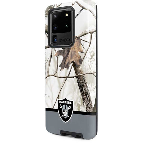 NFL Realtree Camo Las Vegas Raiders Galaxy S20 Ultra 5G Pro Case