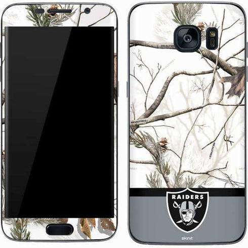 NFL Realtree Camo Las Vegas Raiders Galaxy S7 Skin