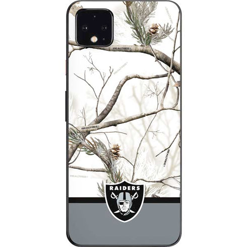 NFL Realtree Camo Las Vegas Raiders Google Pixel 4 XL Skin