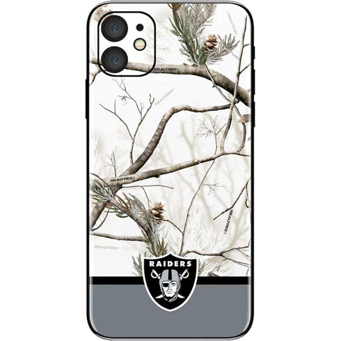 NFL Realtree Camo Las Vegas Raiders iPhone 11 Skin