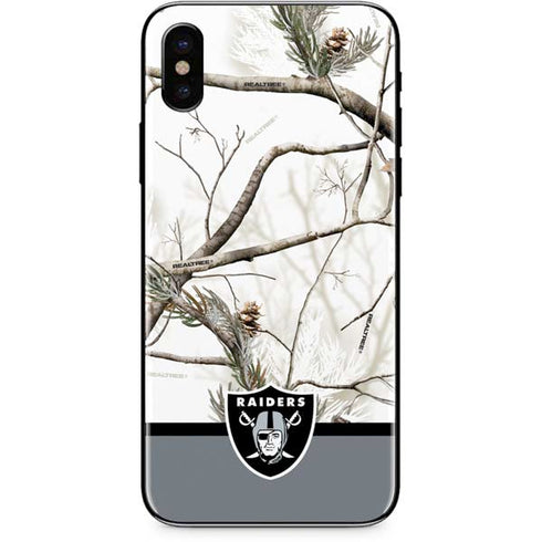 NFL Realtree Camo Las Vegas Raiders iPhone XS Max Skin