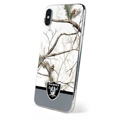 NFL Realtree Camo Las Vegas Raiders iPhone XS Skin