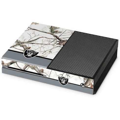 NFL Realtree Camo Las Vegas Raiders Xbox One Console Skin