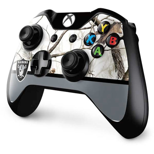 NFL Realtree Camo Las Vegas Raiders Xbox One Controller Skin