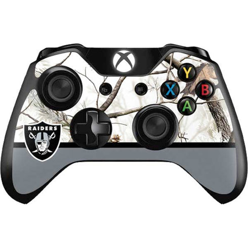 NFL Realtree Camo Las Vegas Raiders Xbox One Controller Skin