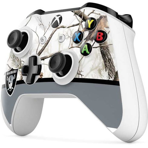 NFL Realtree Camo Las Vegas Raiders Xbox One S Controller Skin
