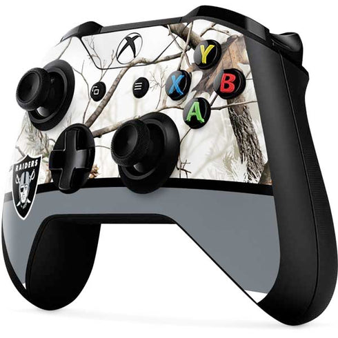 NFL Realtree Camo Las Vegas Raiders Xbox One X Controller Skin