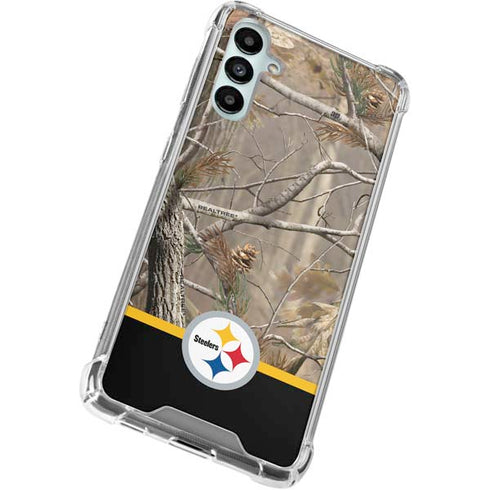 NFL Realtree Camo Pittsburgh Steelers Gabb Phone 4 Clear Case