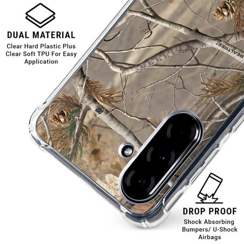 NFL Realtree Camo Pittsburgh Steelers Galaxy A36 5G Clear Case